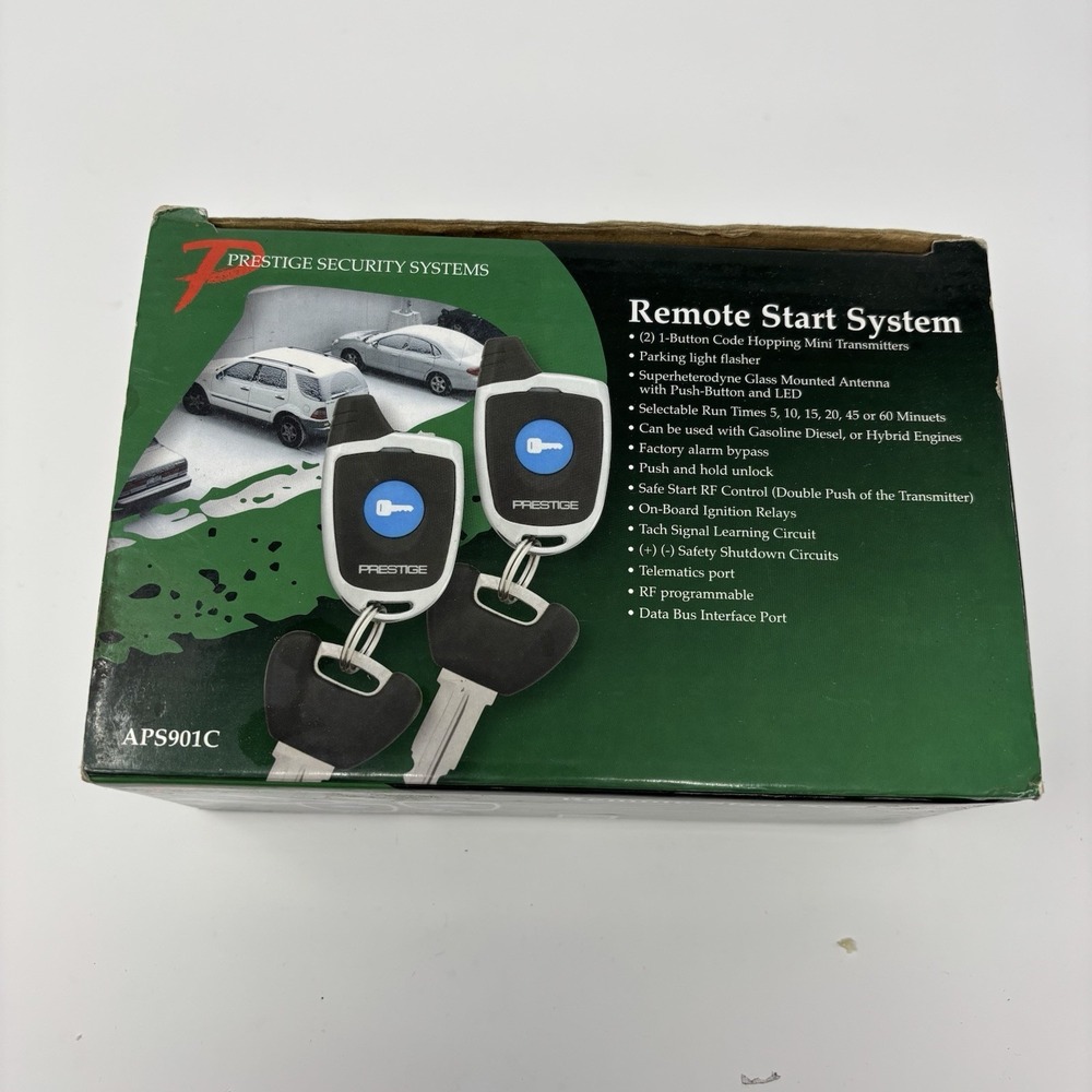Prestige Security Systems Remote‎ Start With Keyless Entry APS901C